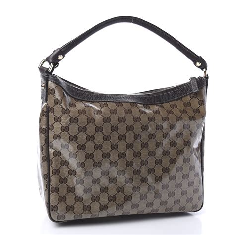 gucci crystal monogram tote|gucci monogram hobo bag.